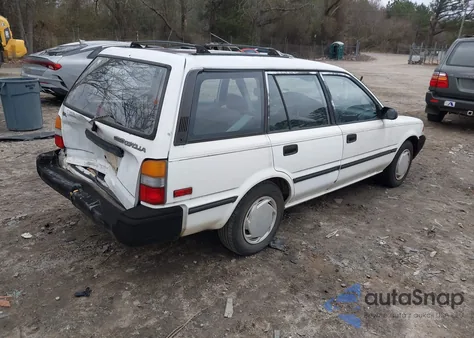 1991 Toyota Corolla Dlx from USA, damaged, VIN JT2AE94KXM3481233